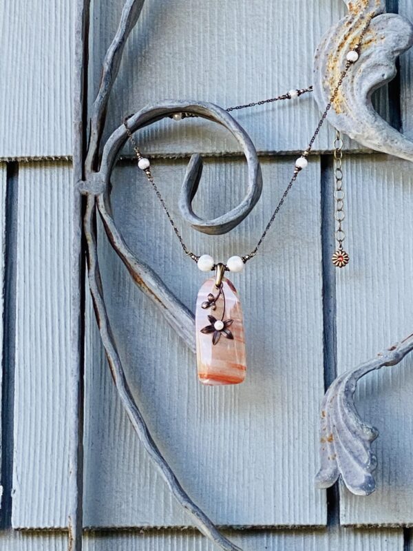 Orange Blossom Special Necklace.  SOLD - Image 3