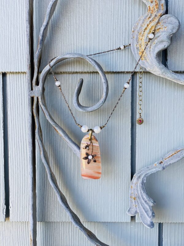 Orange Blossom Special Necklace.  SOLD - Image 2