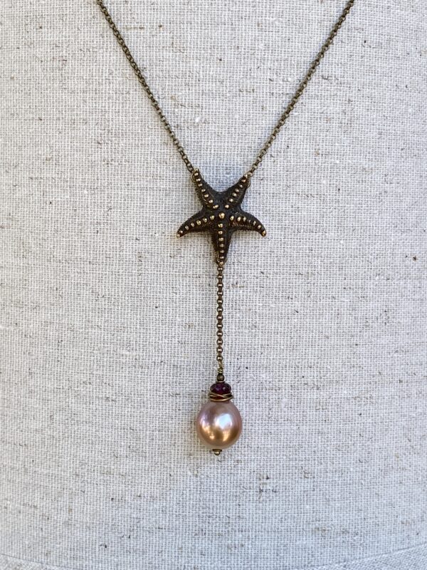 Starfish with Pearl Necklace. - Image 4