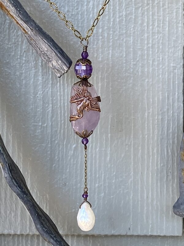 Purple Fairy Necklace