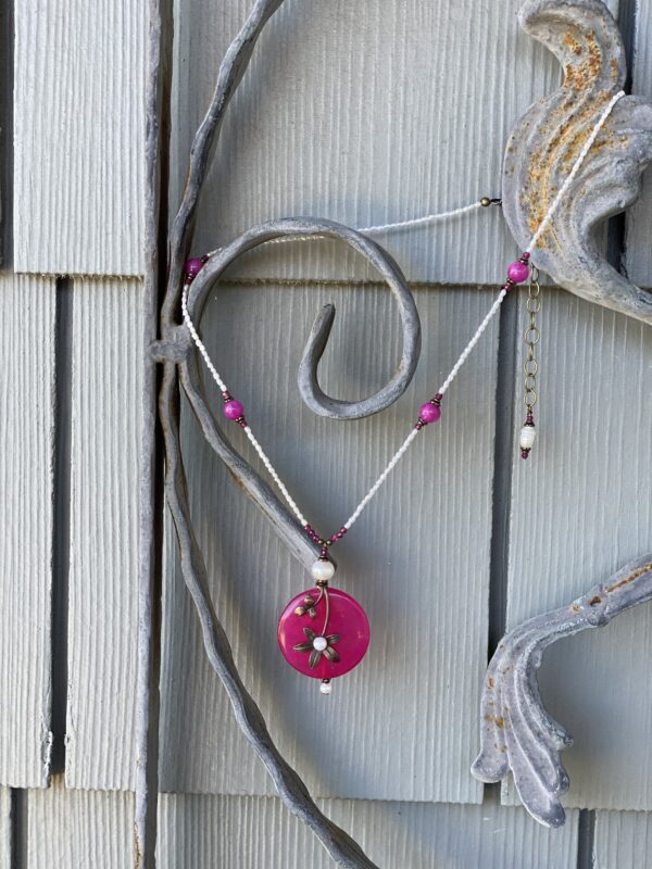 Pretty In Pink Necklace - Image 2