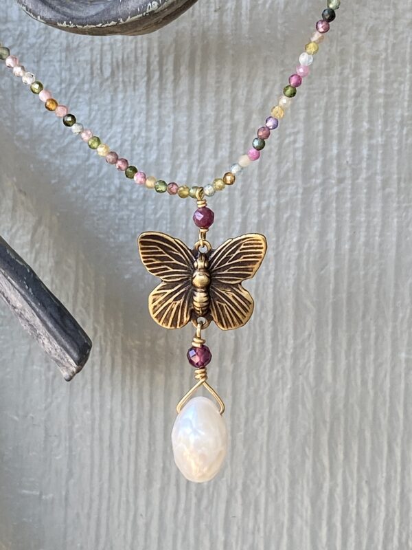 Butterfly and Tourmaline